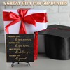 Graduation Decorations, Graduation Gifts for Her Him, Black Gold Office
