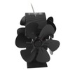 Heat Powered Stove Fan 3 Head 18 Blade Aluminum 270
