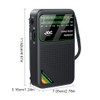 SUIOPPYUW FM AM SW Radio Pocket with Enhanced Sound Reception