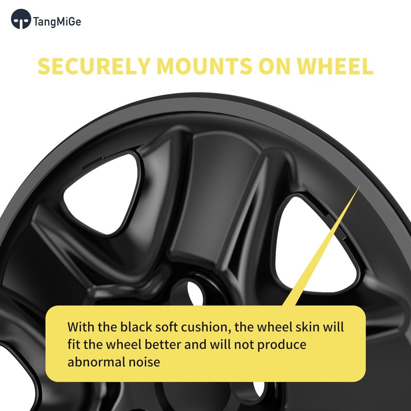 TangMiGe 4-Pack Wheel Skins Compatible with Toyota Tundra 2007-2021, 18