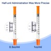 0.5ml 5/16" 30G Syringes, Disposable Individual Packaging - 100Pcs