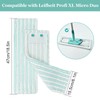 Mop Cloths for Leifheit Profi XL Micro Duo/Cotton Plus Floor