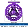 FANGBLUE Fly Fishing Reel Aluminum Alloy 5/6 WT Large Arbor