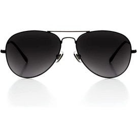 ISHEEP Classic Gold HD Nylon Sunglasses for Men Women Vintage Retro Style SIS-22-BK