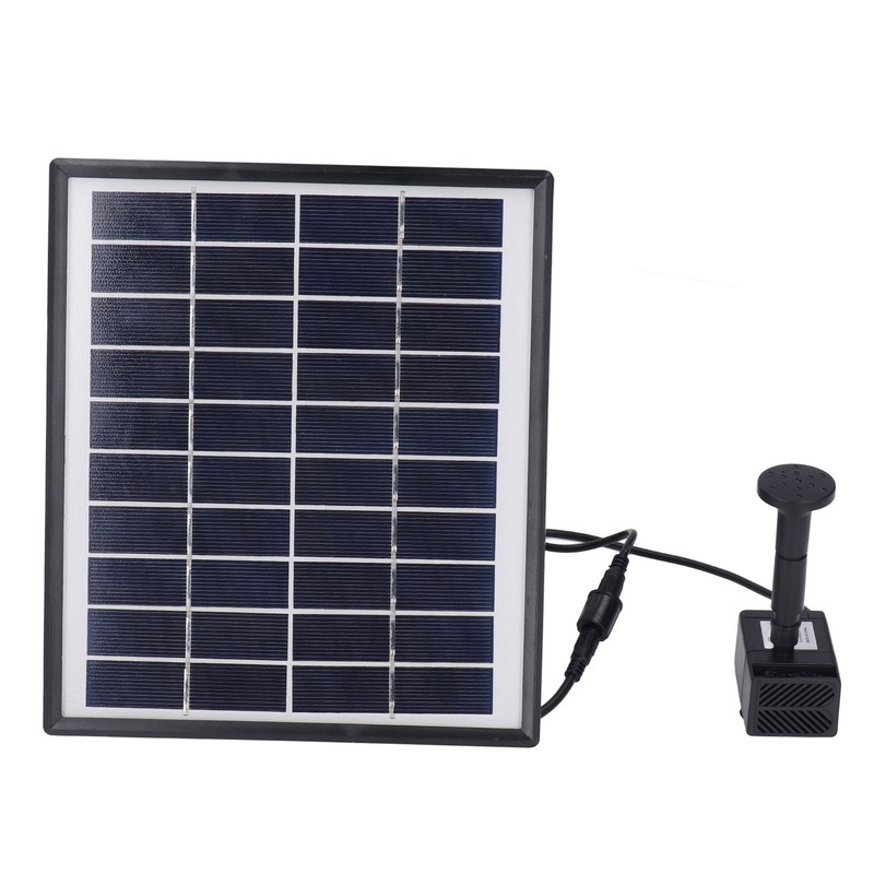 Solar Fountain Pump 6W 10V High Conversion Efficiency Anti Clogging