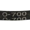 sourcing map O-700 Industrial Lawn Mower Rubber V Belt 700mm