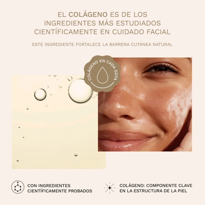 Crema Facial Antiarrugas Con Retinol Y Colágeno Hidrolizado Mixta