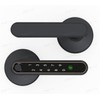 GHome 4 in 1 Smart Fingerprint Door Knob with App Control & Key, Auto Lock, Biometric Thumbprint Door Locks for Bedroom, Garage, Home & Office