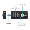 Sliding Combination Bolt Combi Bolt Latch Keyless Combination Bolt 4