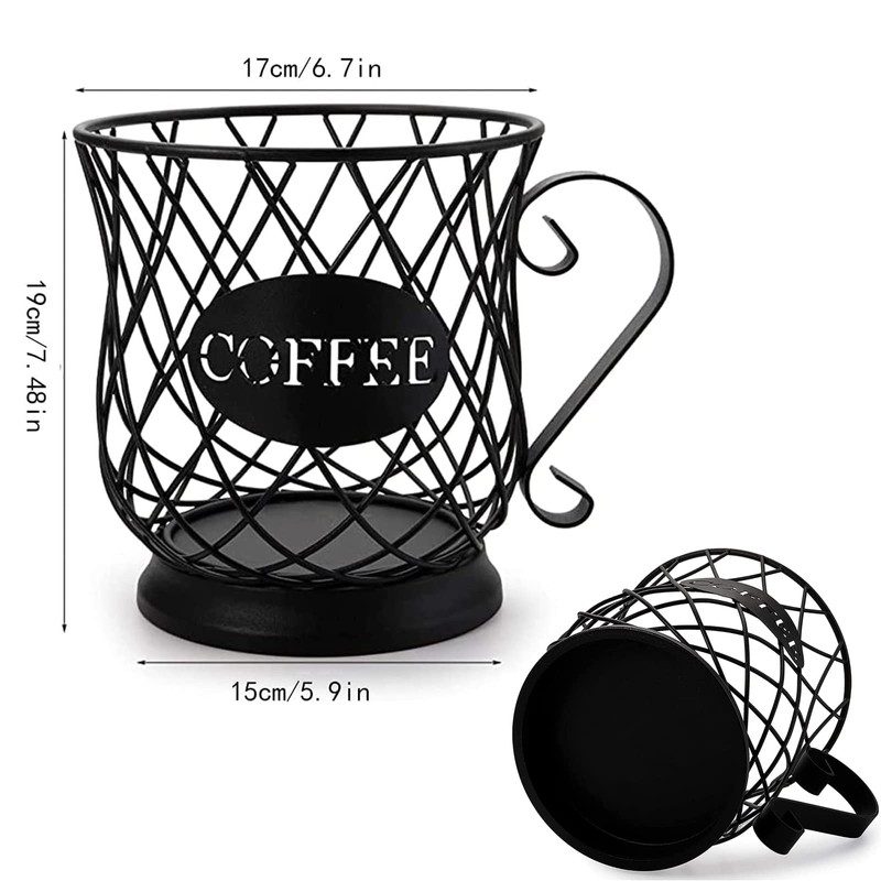 Coffee Capsule Basket, Coffee Capsules Storage, Perfect Coffee Dispenser, Large