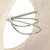 Clip on Lamp Shade 5.2 INCH, Mini Beige Fabric Lampshade