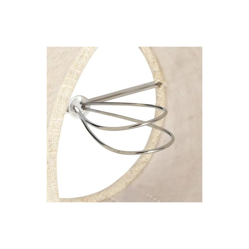 Clip on Lamp Shade 5.2 INCH, Mini Beige Fabric Lampshade