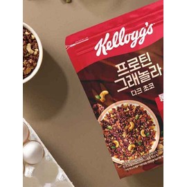 Kellogg's Protein Granola Dark Chocolate 350g 2pcs / 켈로그 프로틴 그래놀라 다크초코 350g 2개