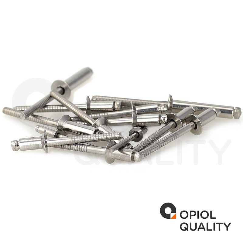 OPIOL QUALITY® Blind Rivets with Countersunk Head DIN 7337 (ISO