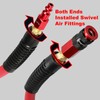 Keepro Rubber Air Hose, Durable Air Compressor Hose 3/8 Inch
