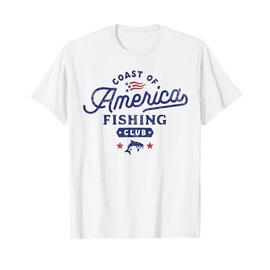 Coast of America Gulf of USA Fishing Summer Gift T-Shirt
