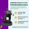 Rainbro 1/2 HP Thermoplastic Submersible Sump Pump With Vertical Float