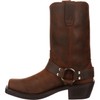 Durango Men's DB594 11" Harness Boot Distressed Brown 10 D