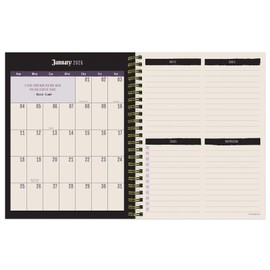 2026 Witch's Flower Medium Weekly Monthly Planner