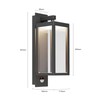 Inowel Outdoor Light Wall Sconce Motion Sensor Porch Light for