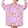 A2Z 4 Kids Girls Boys Oversized Hoodie Animal Blanket Super