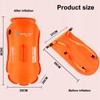 willceal 28L Swim Buoy Dry Bag, Inflatable Tow Float and