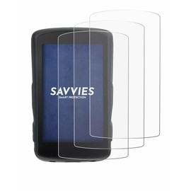 Savvies 6 Pack Screen Protector compatible with Hammerhead Karoo 2 Protection Film Clear