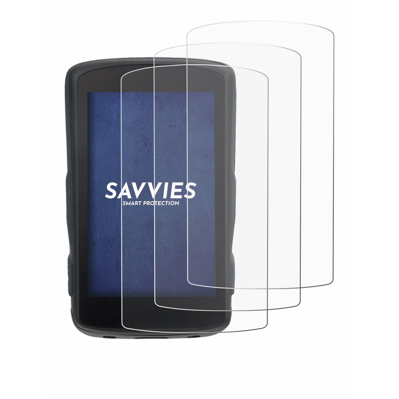 Savvies 6 Pack Screen Protector compatible with Hammerhead Karoo 2