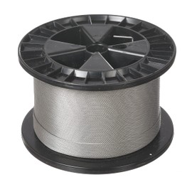 3/64 7x7 Stainless Steel Aircraft Wire Rope Cable T304 500' Reel