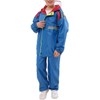 DIAFELIZ Kids Raincoat, Top and Bottom, Rainwear, For Children, blue