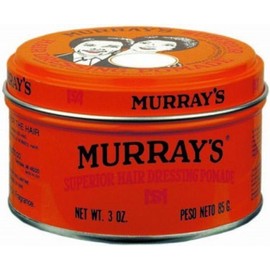 Murrays Murray's Hair Dressing Pomade, Superior 3 Ounces (Pack Of 3) by Murrays