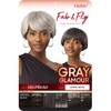 Outre Fab & Fly Full Cap Wig Gray Glamour -