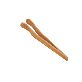 Bamboo Toast Tongs Bamboo Kitchen Tongs for Cooking Toast Bread Serving Food Turning Meat Kongfu Tea Clip Wooden Food Tea Tweezers