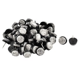 sourcingmap Home Furniture Table Chair Leg Floor Pad Skid Anti Slide Nail Protector 18mm 60pcs