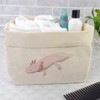 Large 'Long Axolotl' Canvas Organiser/Storage Bag (OR00032870)