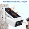 Solar Security Cameras Wireless Outdoor, 4MP HD Solar/Battery Powered Camera