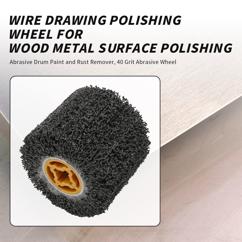 laffoonparts 120x100mm Paint and Rust Remover Polishing Burnishing Wheels Surface