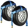 VULCAN Wheel Dolly Tire Harness with Flat Hooks - Bonnet