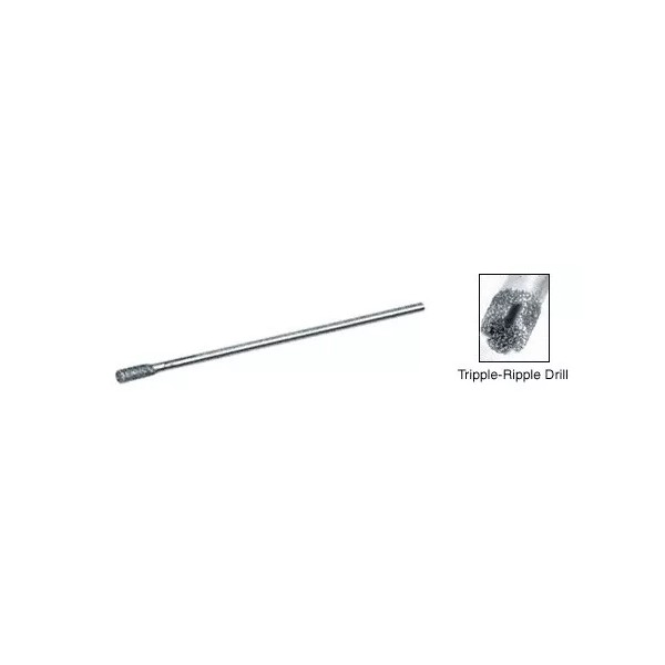 Tripple-Ripple TRD116-XCP6 1.1 mm Plated Diamond Drill - pack of
