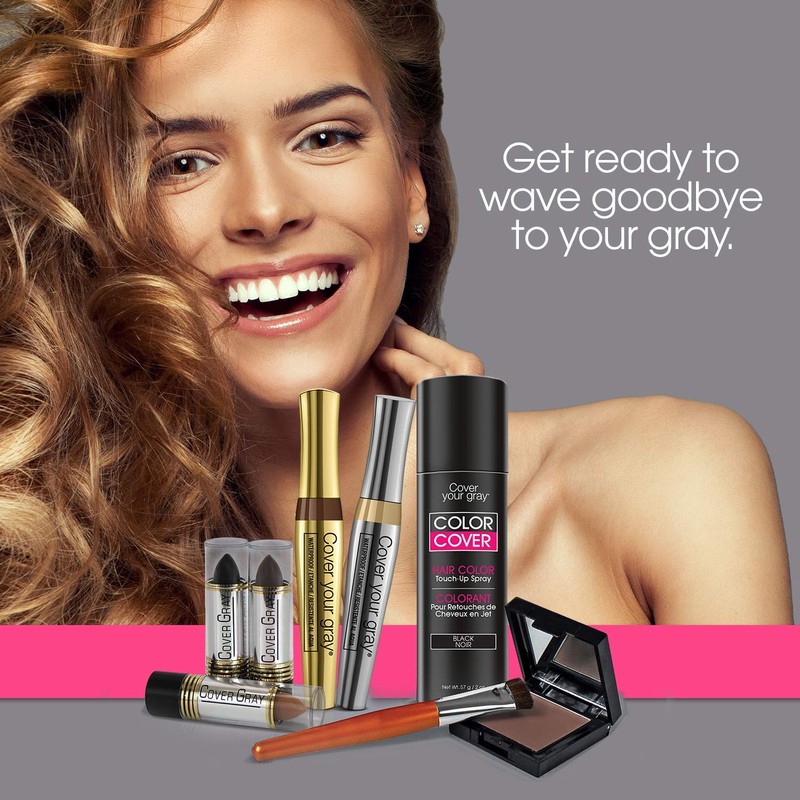 Cover Your Gray Pro-Growth Hair Touch-up with Castor Oil -