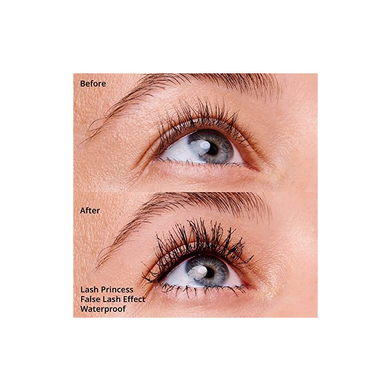 Esencia Lash Princess Máscara de pestañas postizas impermeable Sin crueldad