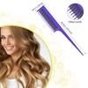 Patelai 3 Pieces Hair Styling Comb Set, Includes Teasing Fluffy