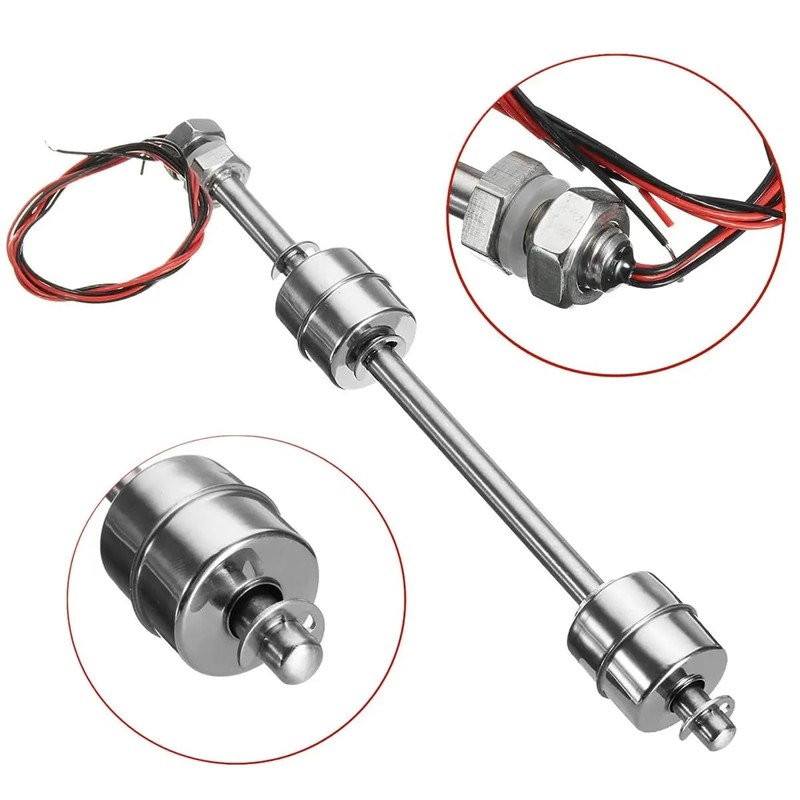 Water Level Sensor, 12 V Ball Float Switch, Double Ball