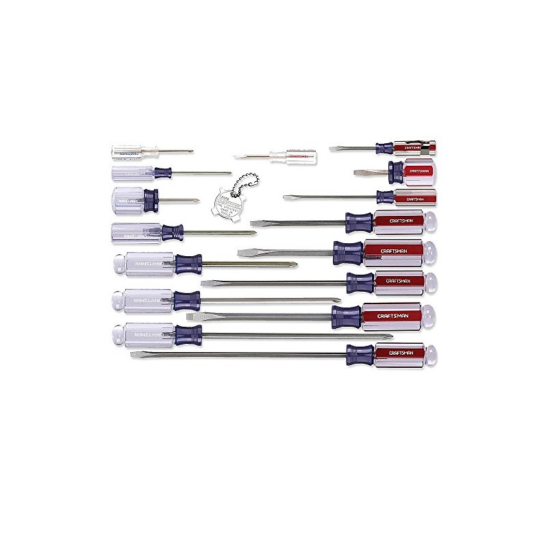 Craftsman 9-31794 Slotted Phillips Screwdriver Set, 17 Piece