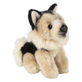 HOWBOUTDIS Fluffy, Adorable,6 inch Plush German Shepard Puppy - Super Cuddly and Huggable - Great Gift Idea for Anyone- Even Your Pup - Perfect for Animal Lovers of All Ages - Ages 3+