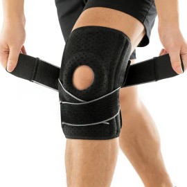 Rodillera Deportiva Elástica Para Gym Vóleibol Crossfit 1pz                                                                                           