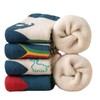 Yolhloy 5 Pairs of Thermal Socks Children Girls and Boys