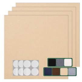 VallisCo Carpet Tile 30 Pack 12” X 12” Self Adhesive Carpet Floor Tiles Anti-Slip Squares Peel and Stick Floor Tilel DIY Installation for Bedroom (Beige-Camel)