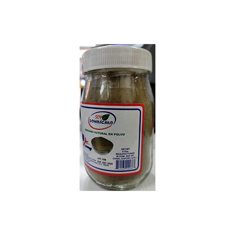 SOY DOMINICANO OREGANO NATURAL EN POLVO