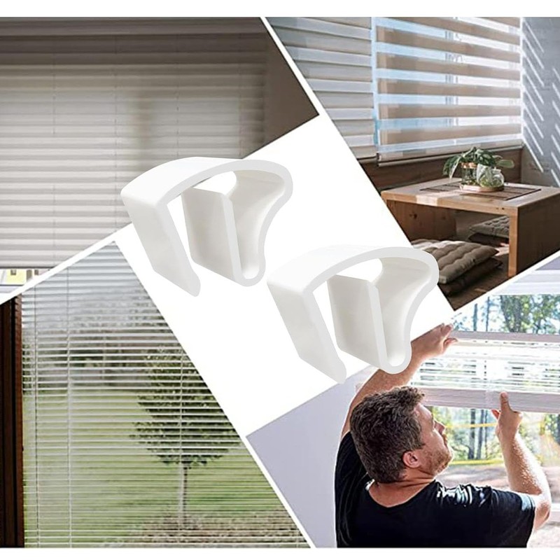 Blinds Clamp Holder, Pack of 8 Blinds Clamp Holder, Universal